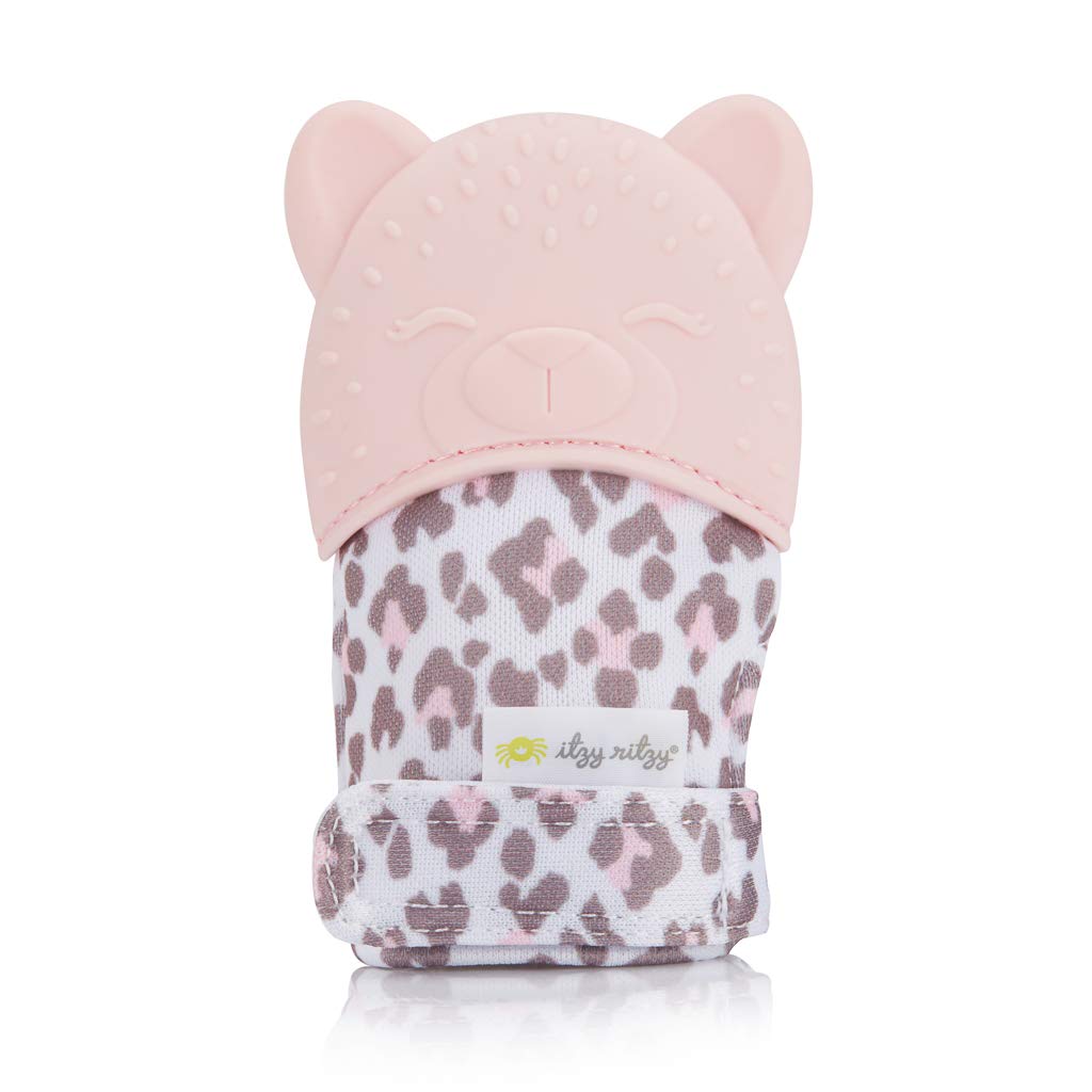 TEETHING MITT LEOPARD