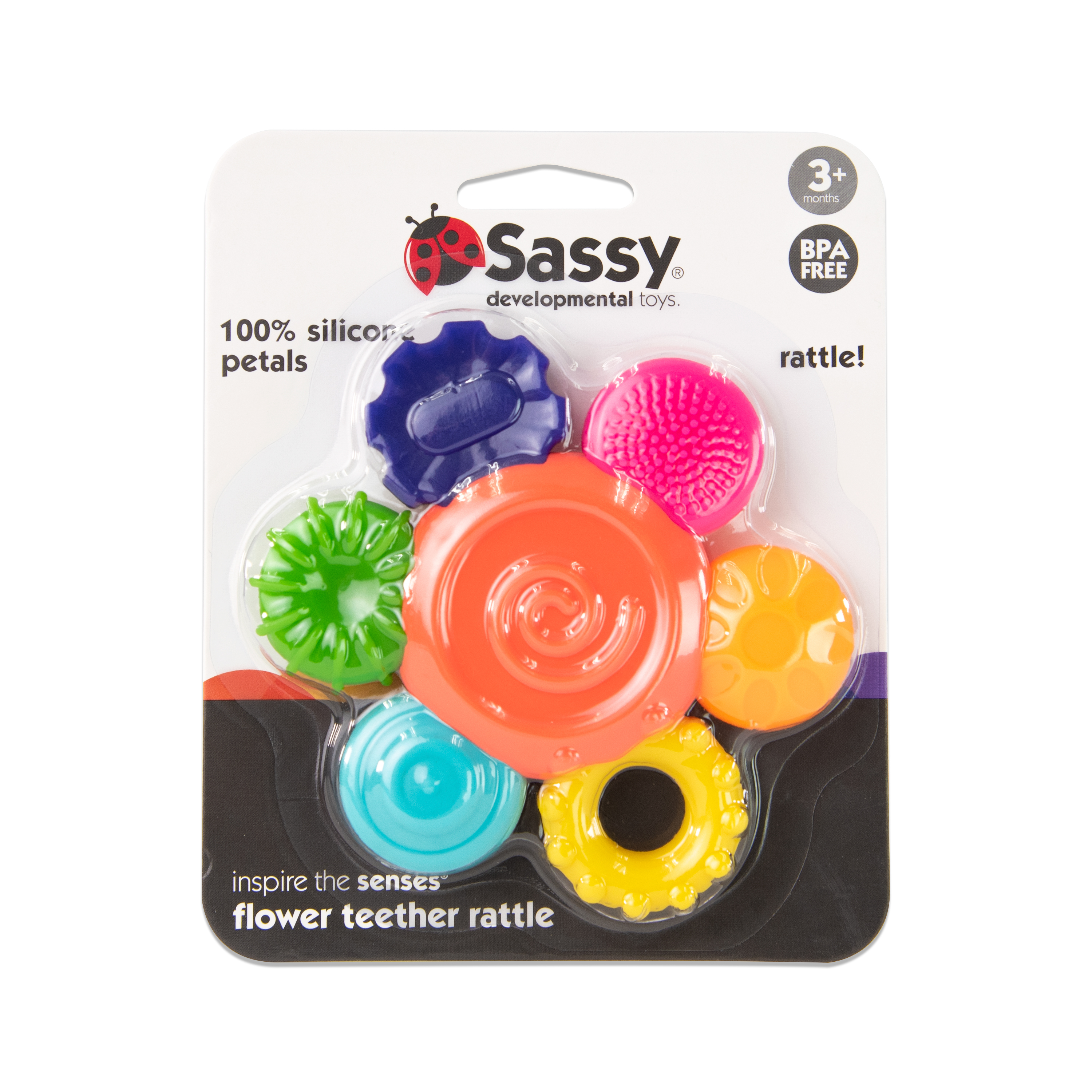 Flower Rattle Teether