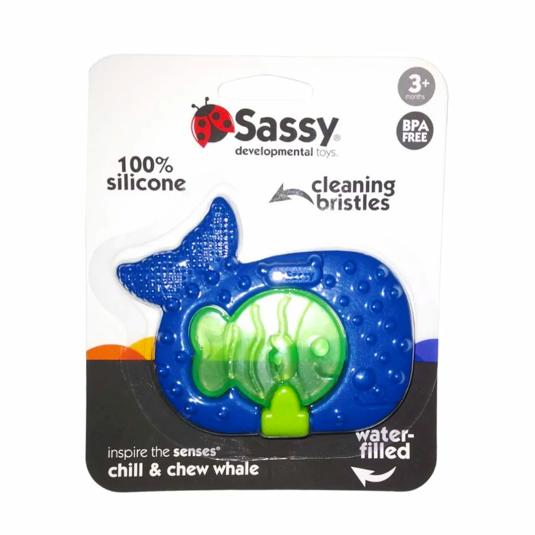 CHILL & CHEW WHALE TEETHER