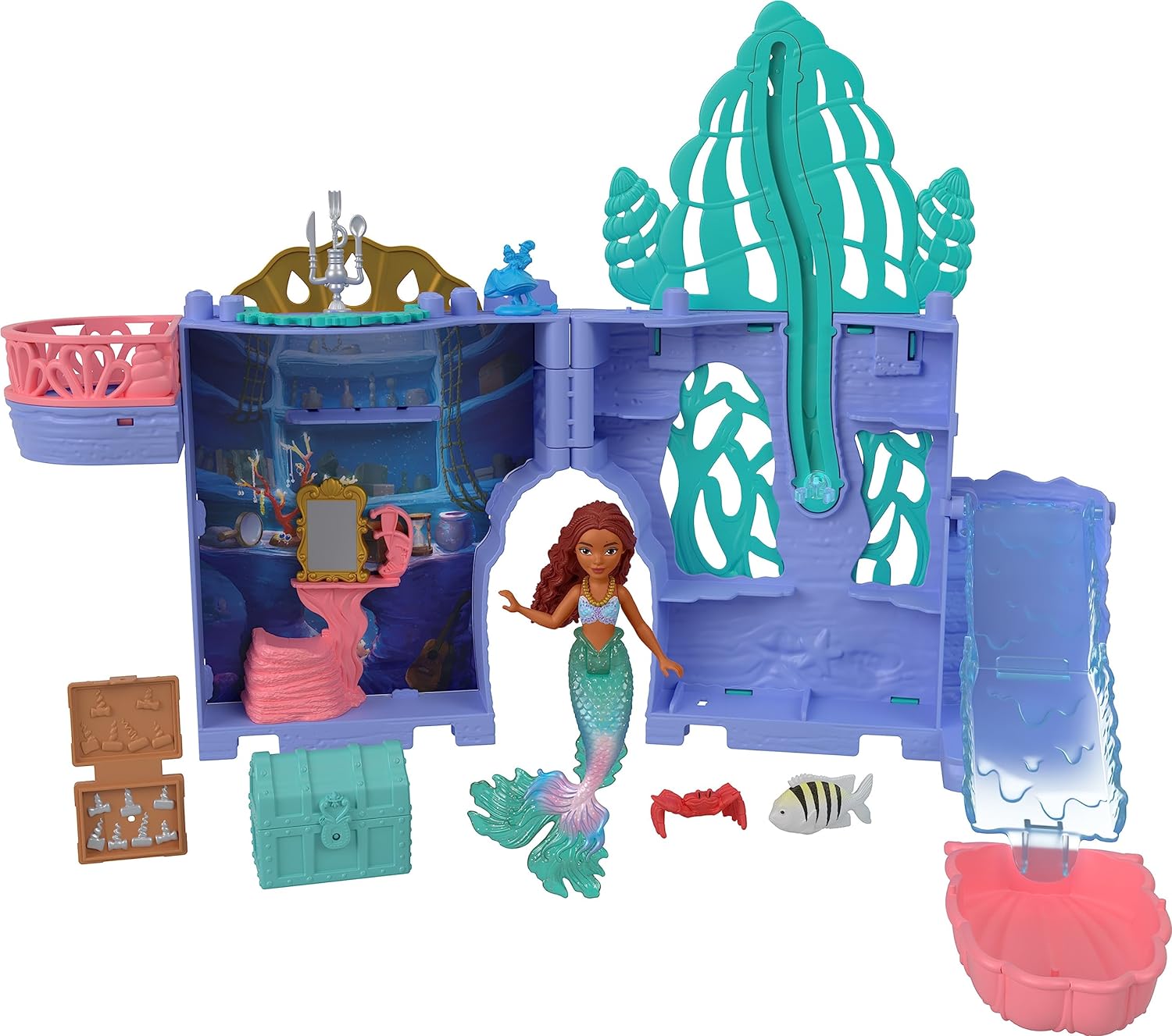 LAT SCALLOP SD MERMAID PLAYSET
