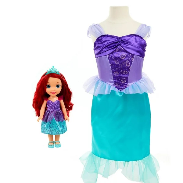 DISNEY PRINCESS DOLL & DRESS
