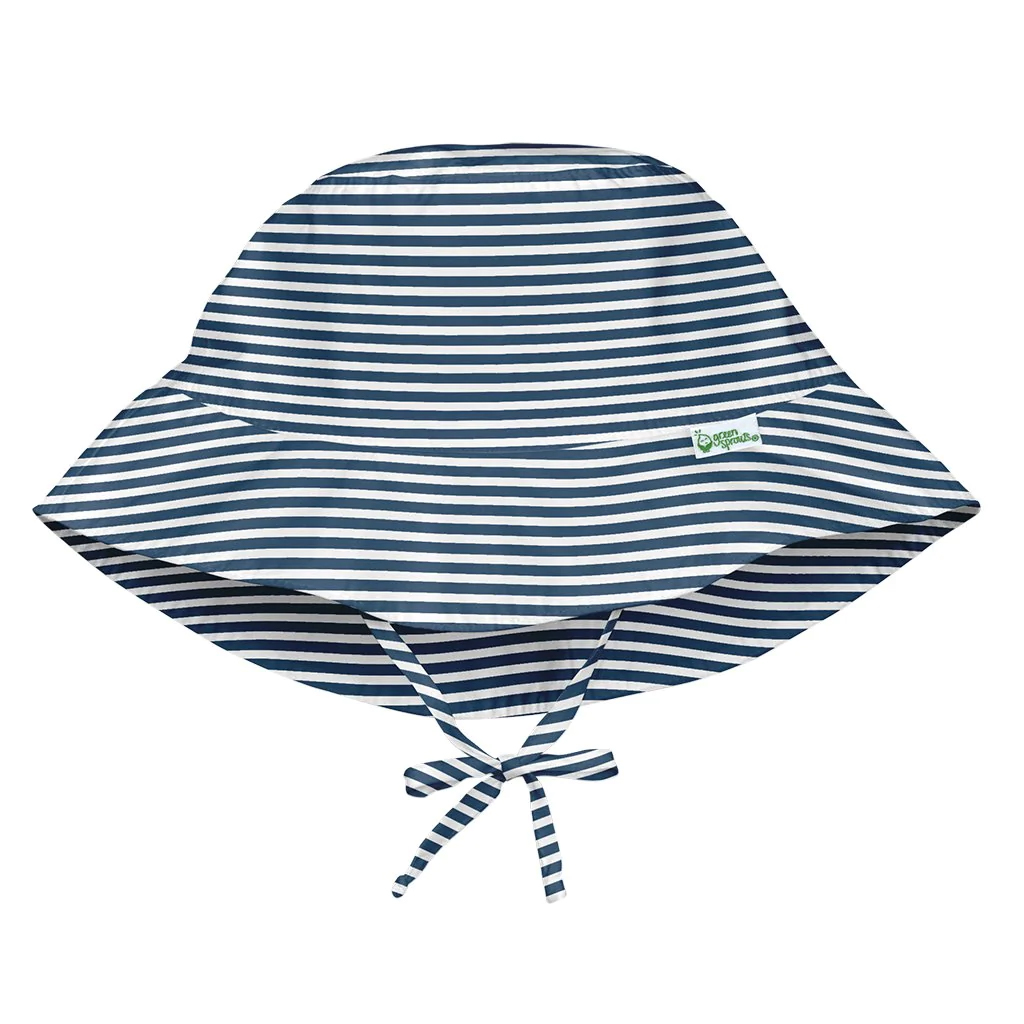 Sunhat Navy Pinstripe