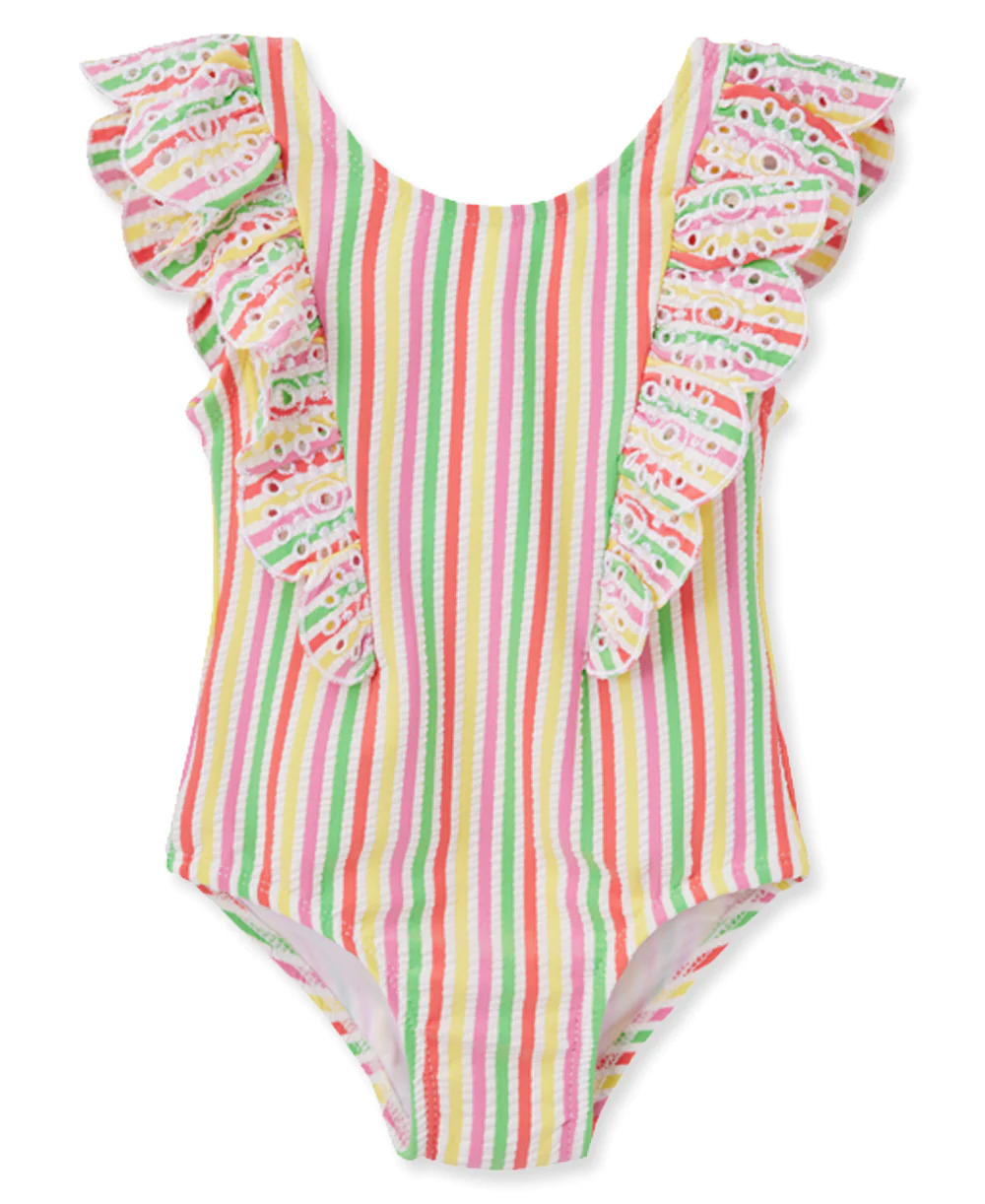 Multi Stripe Swimsuit Multi