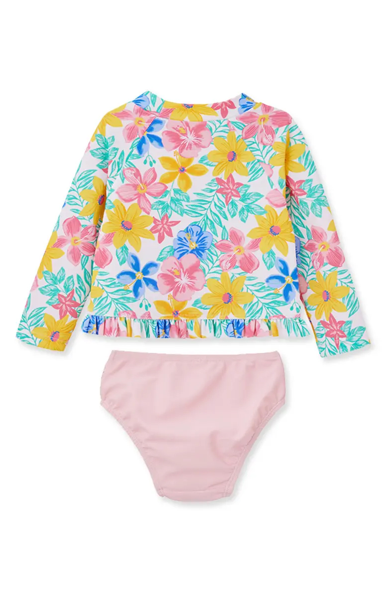 Tropical 2Pc LS Rashguard Floral