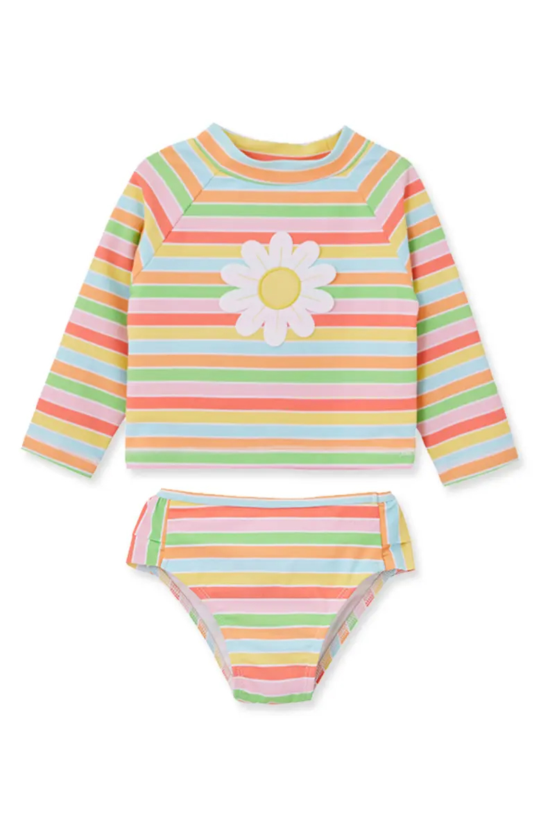 Rainbow 2Pc LS Rashguard Multi