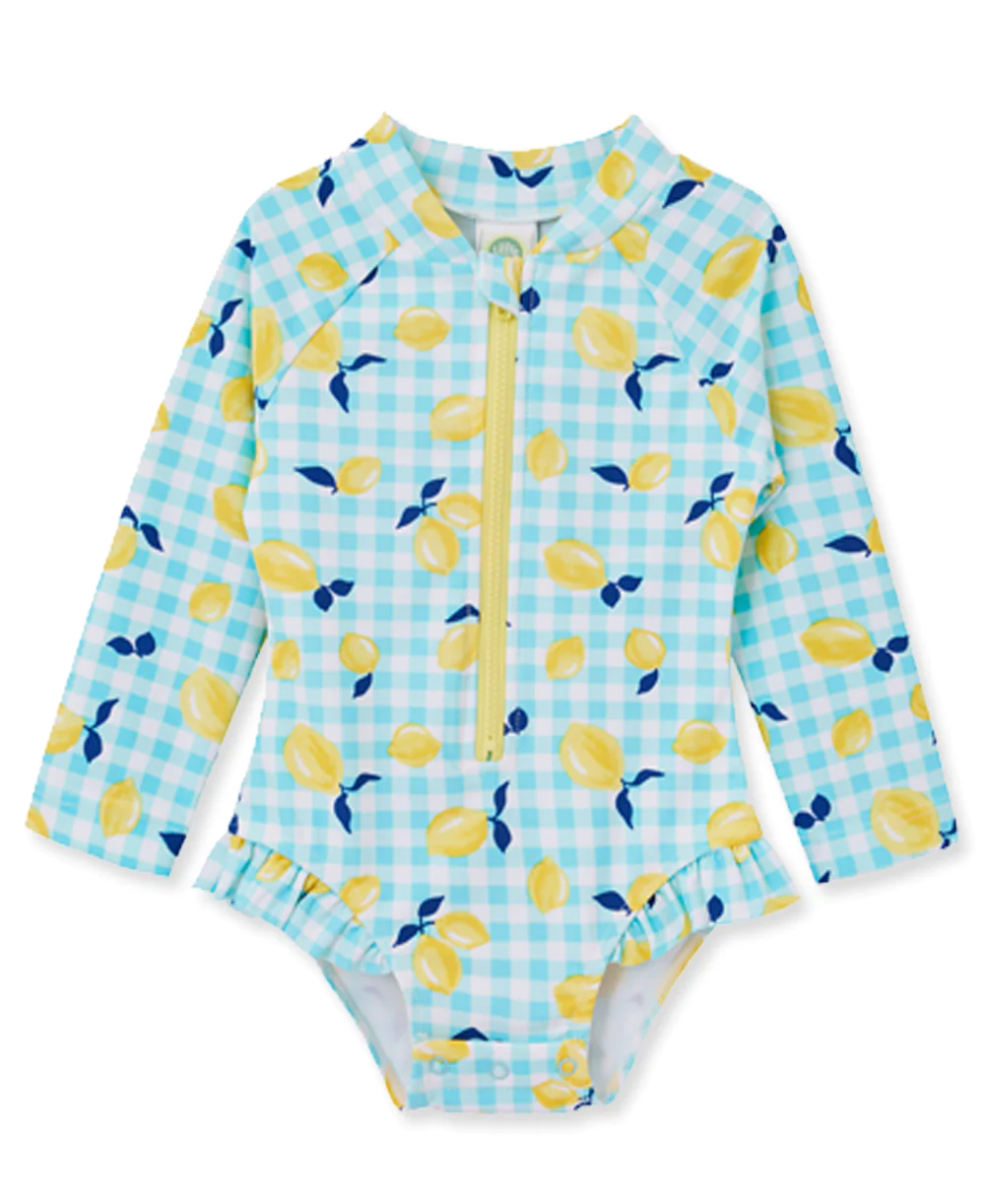 Lemon 1PC Rashguard Blue