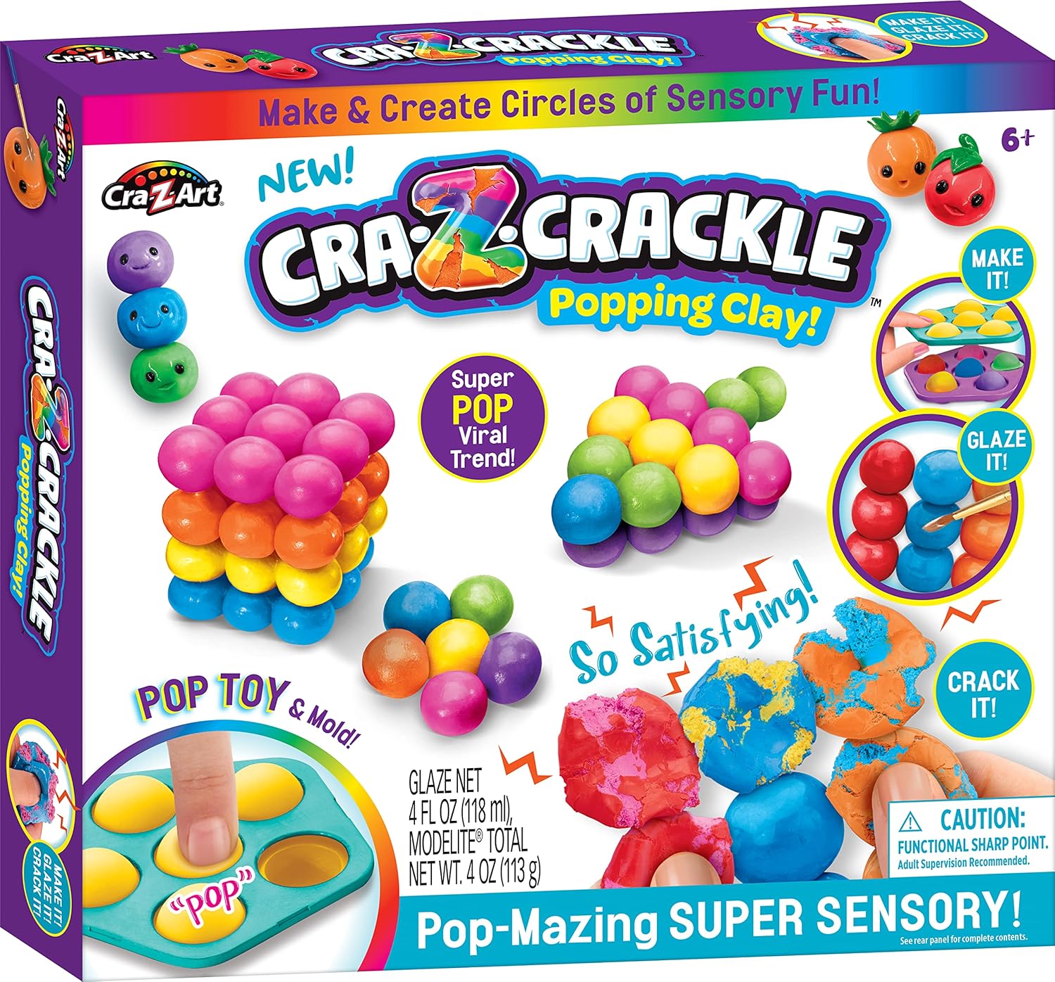 CRAZCRACKLE KIT  MOLDABLE