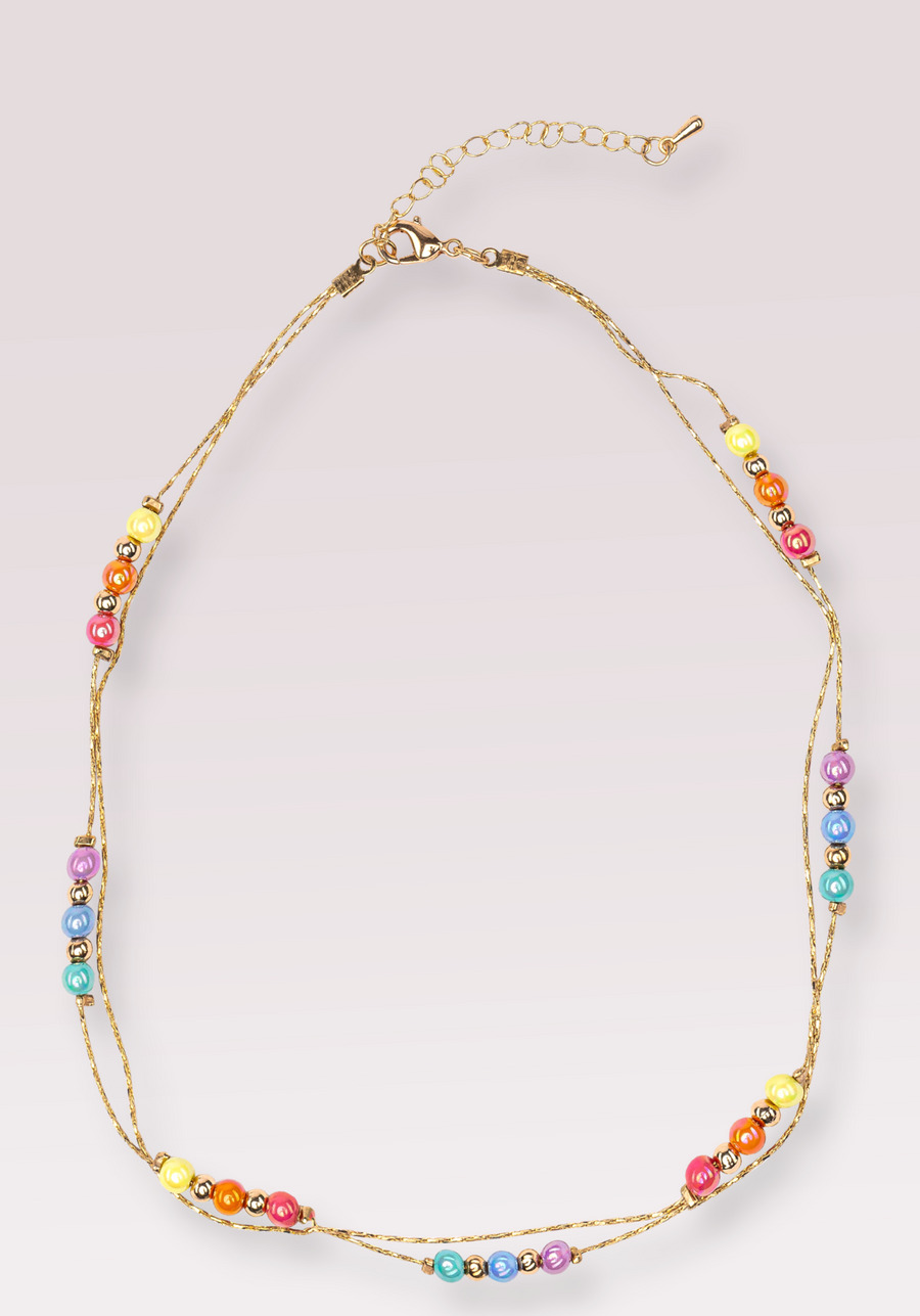 Golden Rainbow Necklace
