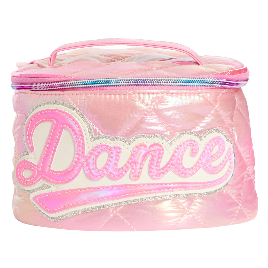 Dance Quilt Round Train Case