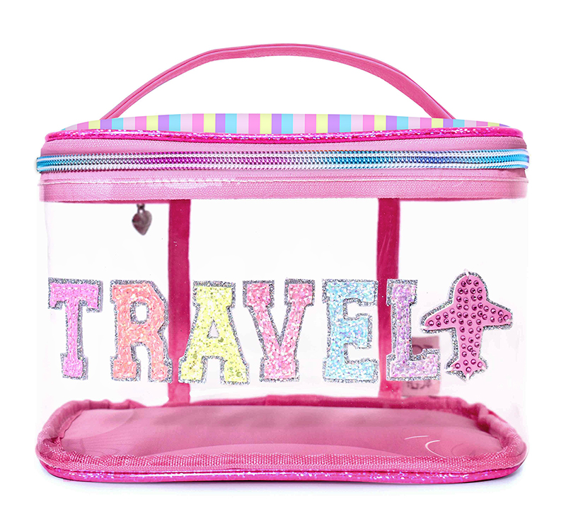 Travel Clear Train Case