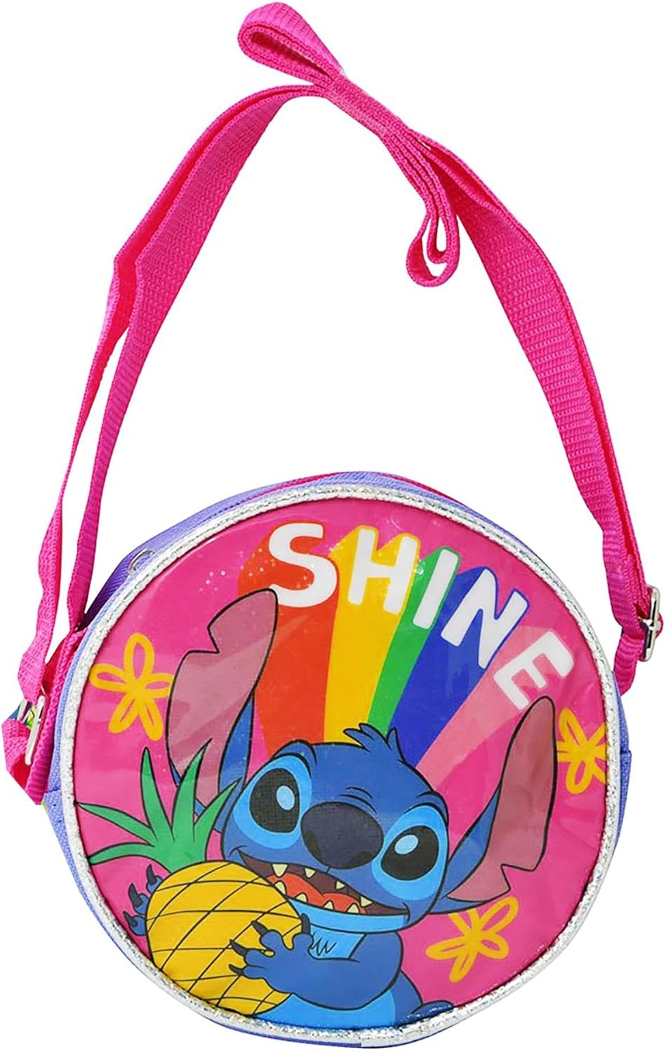 Stitch Rainbow  Crossbody Bag