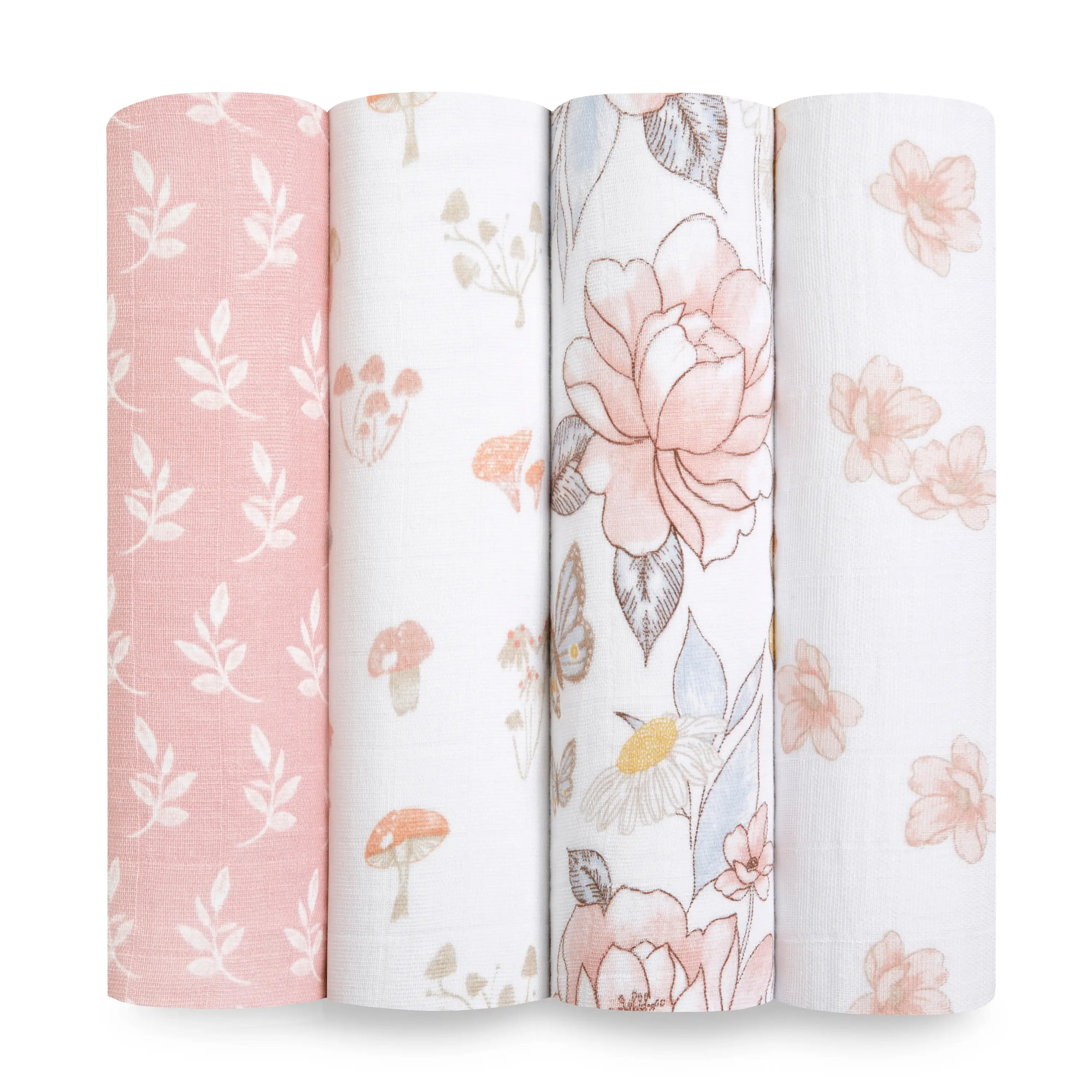 EARTHLY 4PK ORGANIC SWADDLES