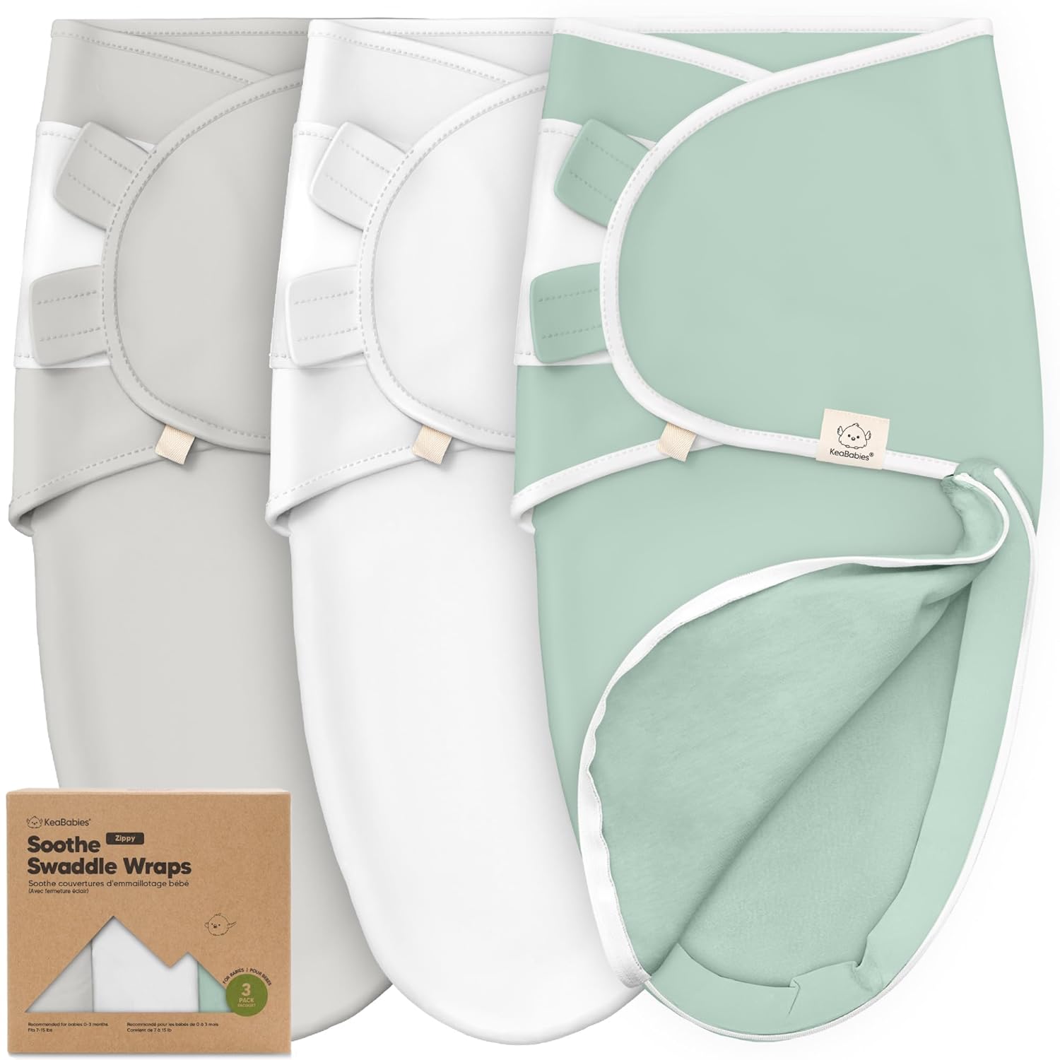 Aspire 3pk Swaddle Wrap