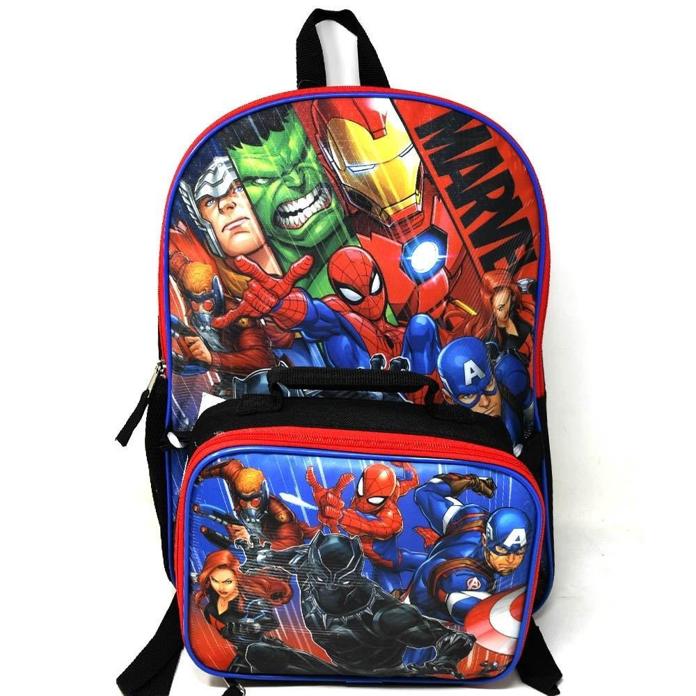 Avengers 16" Backpack /Lunch Bag