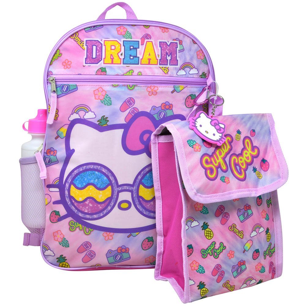 Hello Kitty 16"Bakpack 5pc Set