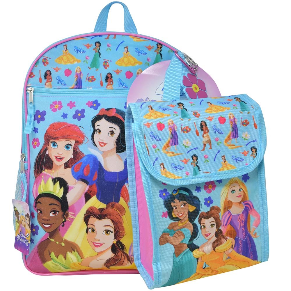 Princess 16" Bakpack & Lunch Kit