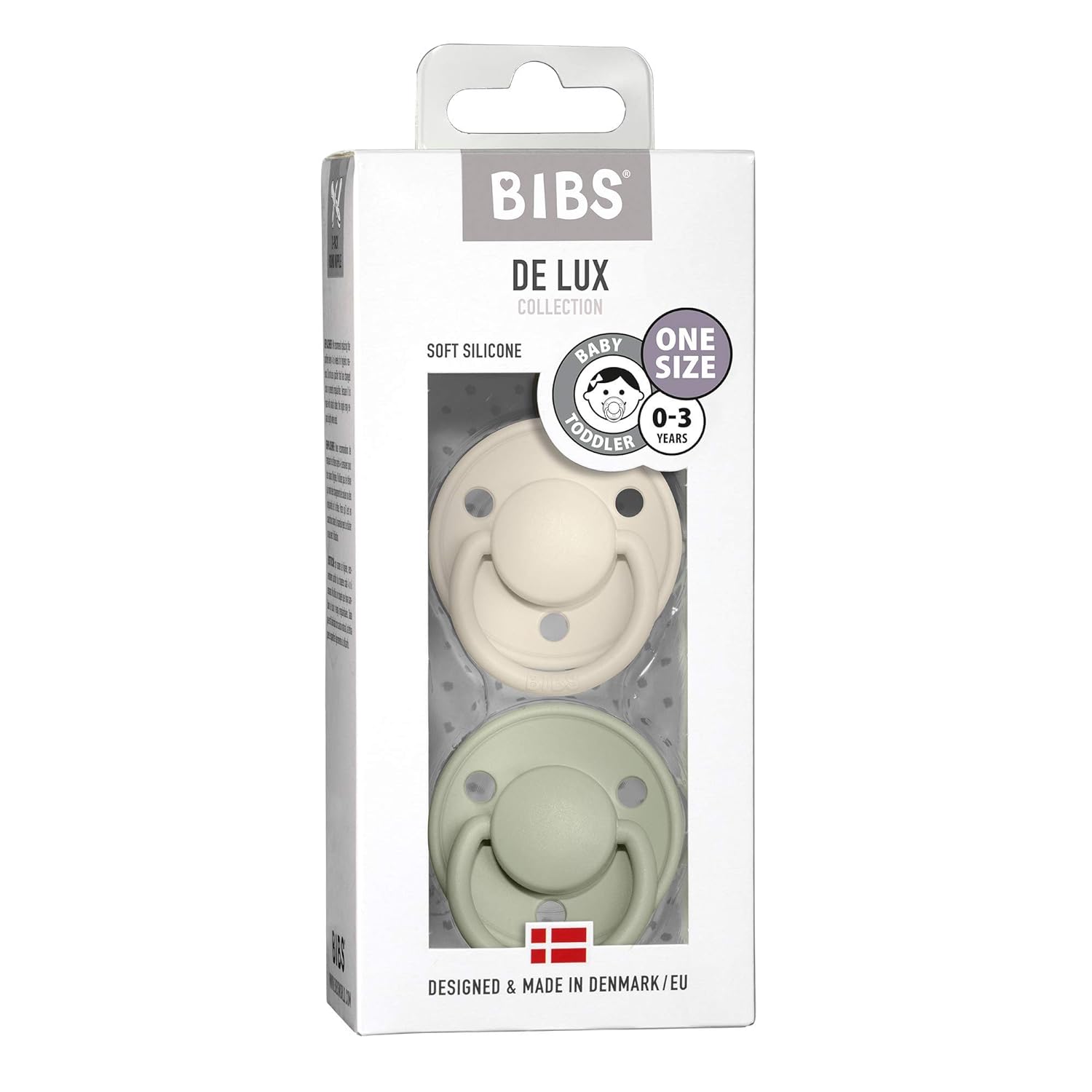 BIBS 2 x Ivory Sage