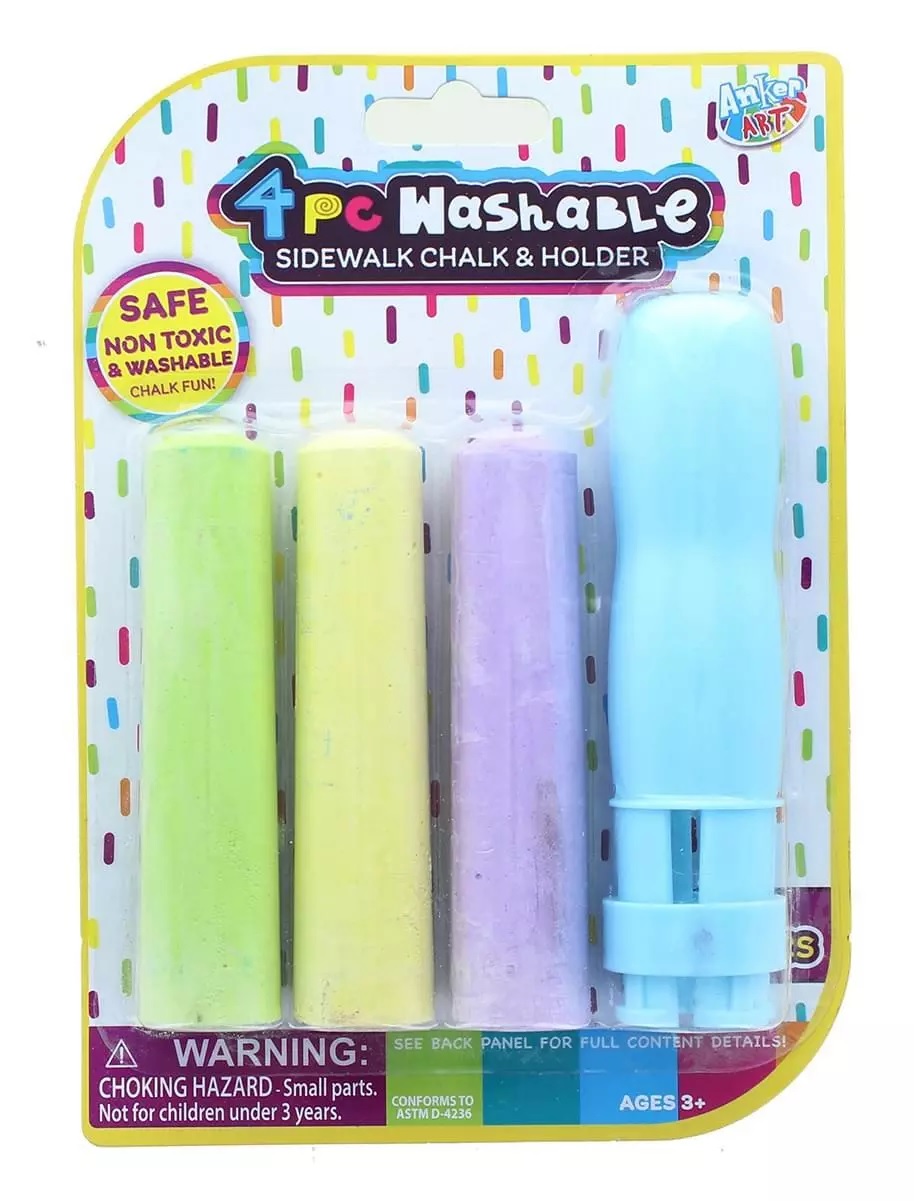 SIDEWALK CHALK HOLDER SET