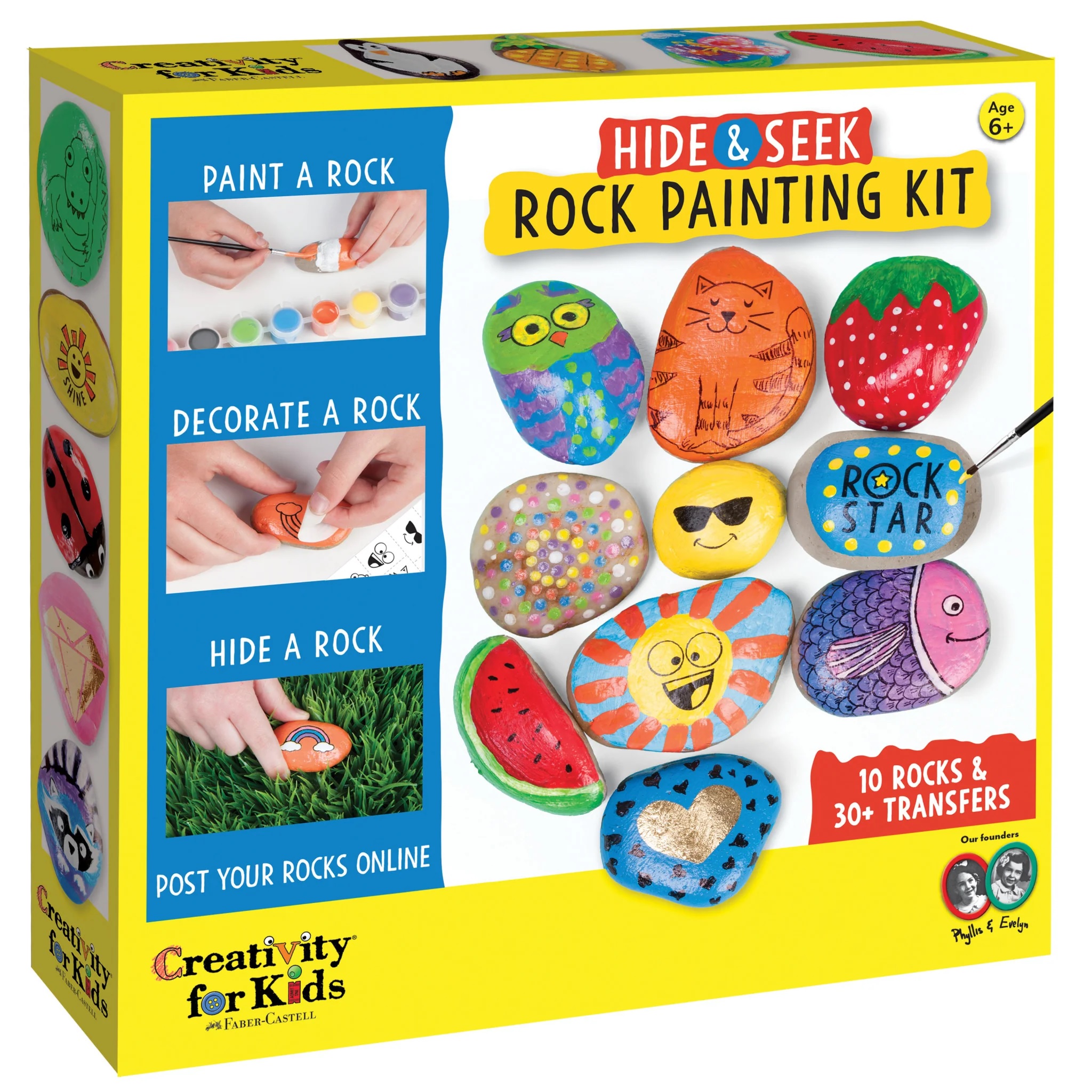 Hide and Seek Rock Painting Kit