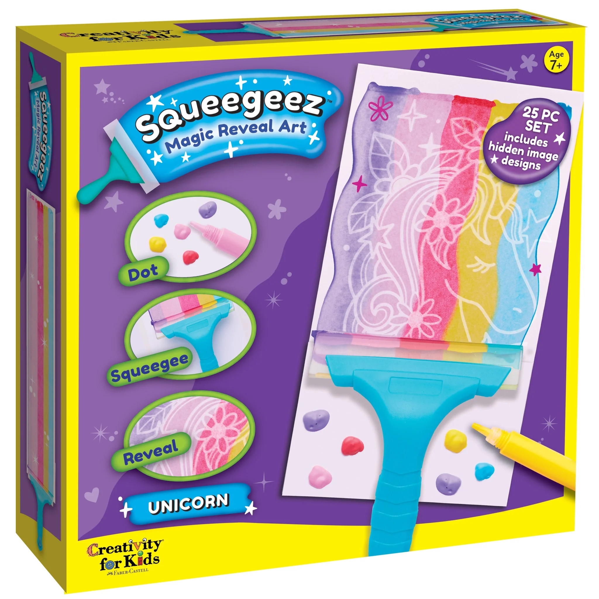 Squeegeez Reveal Art Unicorn