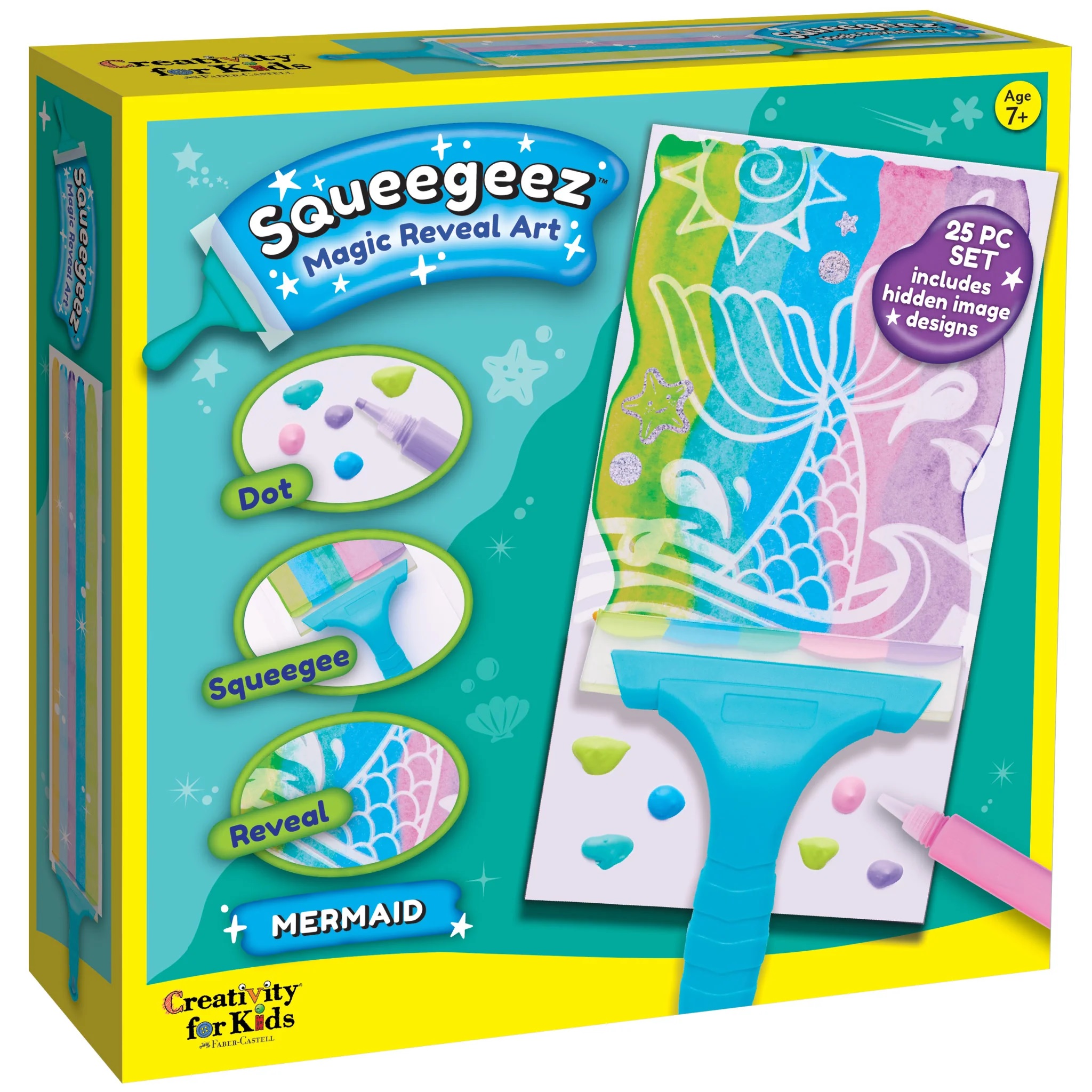 Squeegeez Reveal Art Mermaid