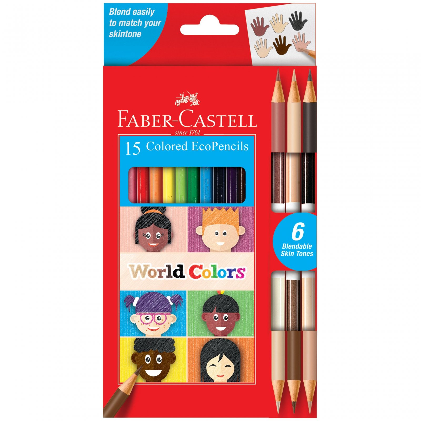 World Colors 15ct Eco Pencils