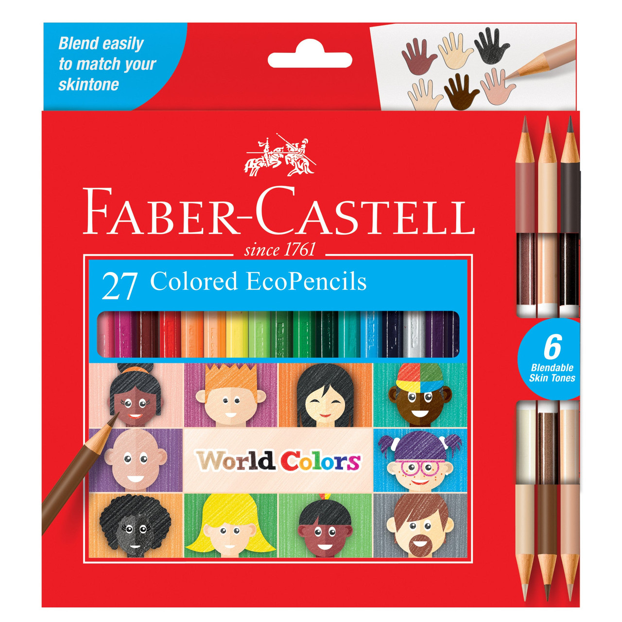 World Colors 27ct Eco Pencils