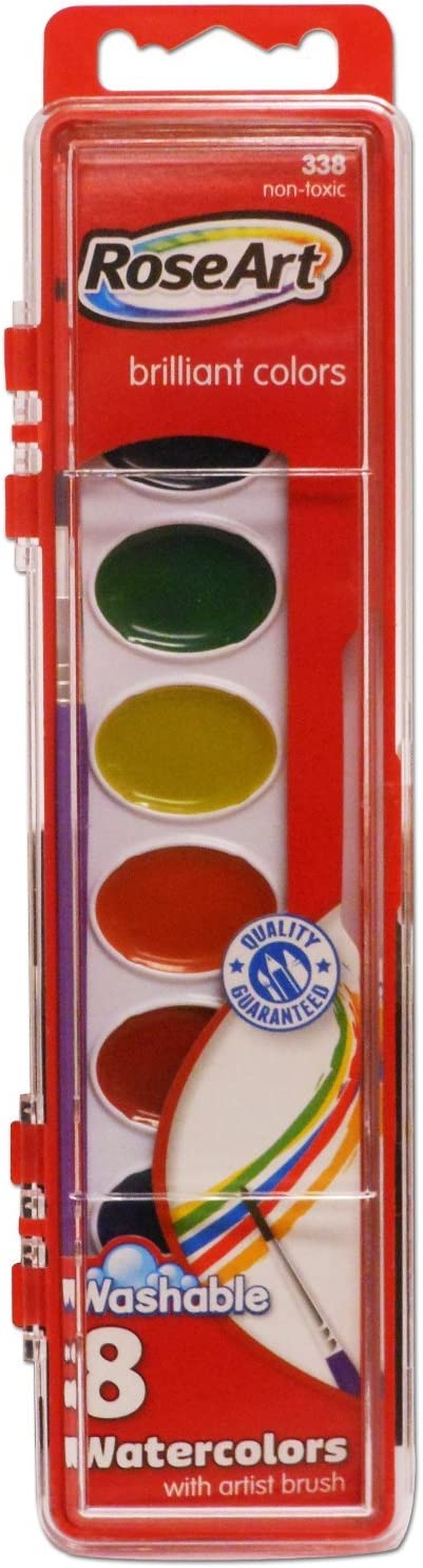 Watercolor Washable 8CT