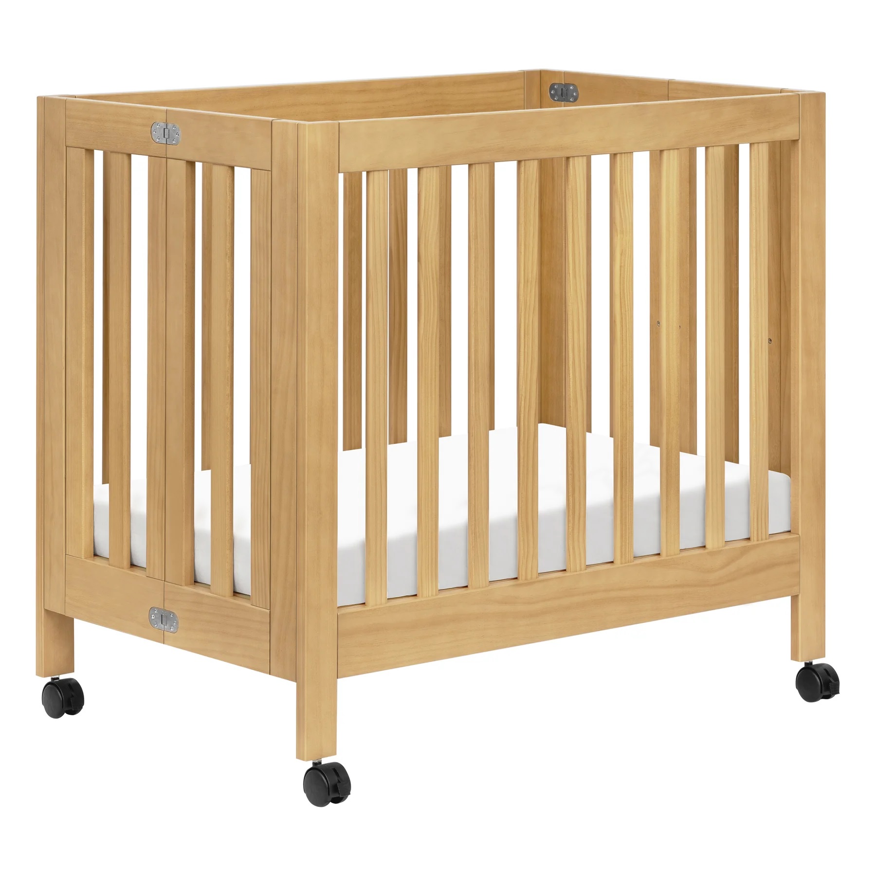 Origami Mini Crib Honey Finish