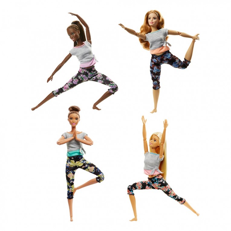Barbie made to move