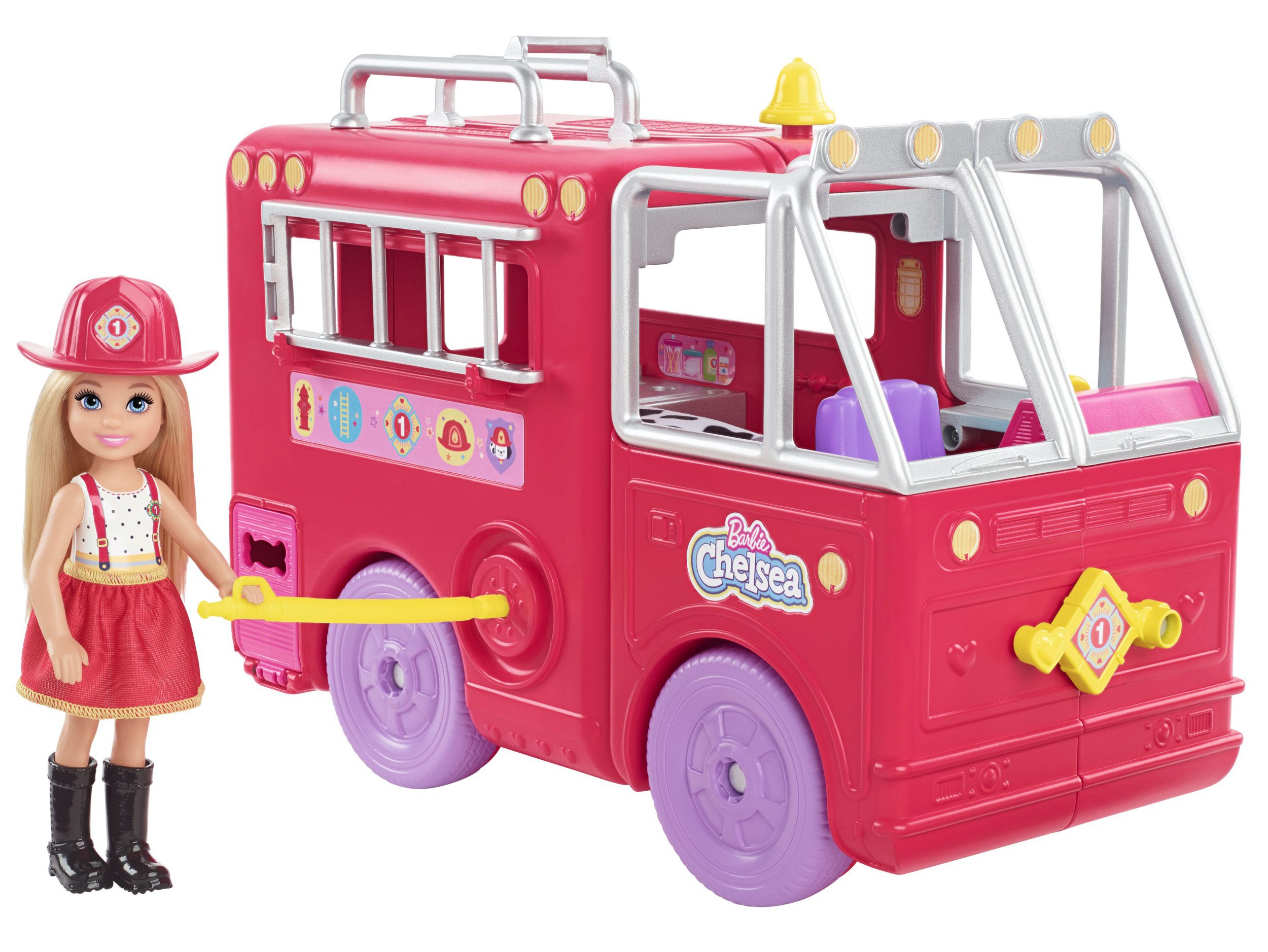 BARBIE CHELSEA FIRE TRUCK