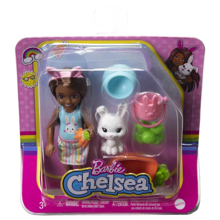 BARBIE CHELSEA + PET BUNNY