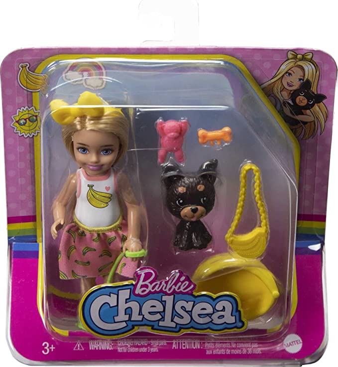 BARBIE CHELSEA + PET PUPPY