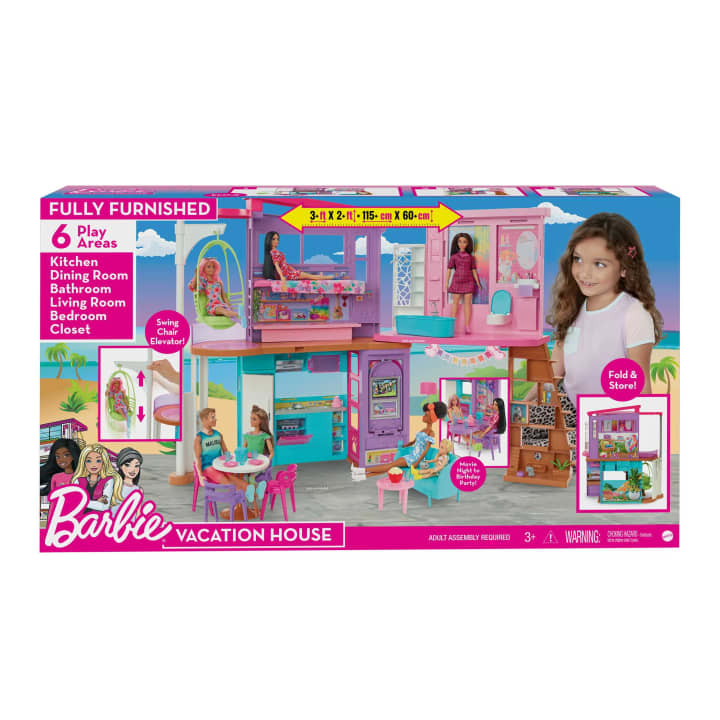 Barbie Vacation House Doll Set