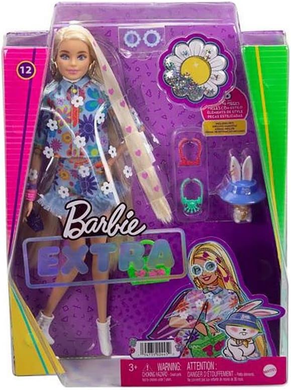 Mattel Barbie Extra Doll & Pet