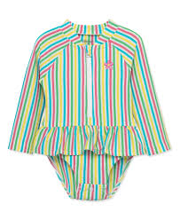 Multi Stripe 1Pc Rashguard-Multi