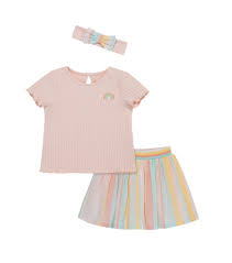 Stripe Fashion Skort Set