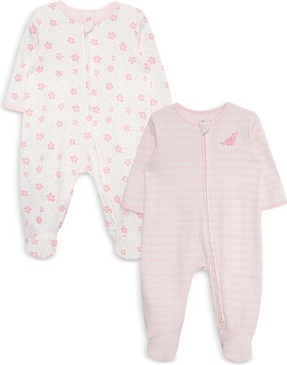 Petals 2pk Footies