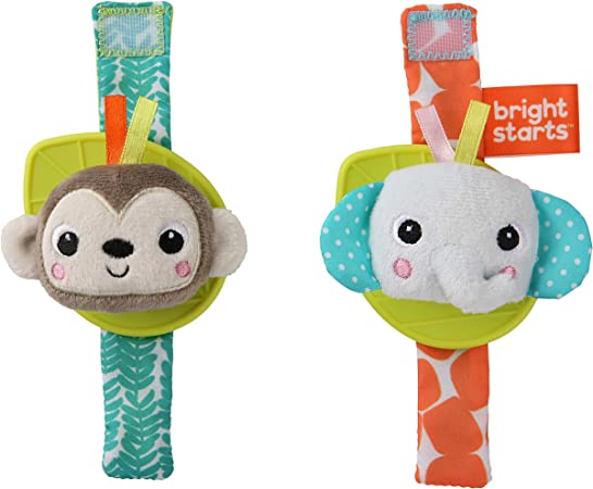 RATTLE/TEETHER MONKEY/ELEPHANT
