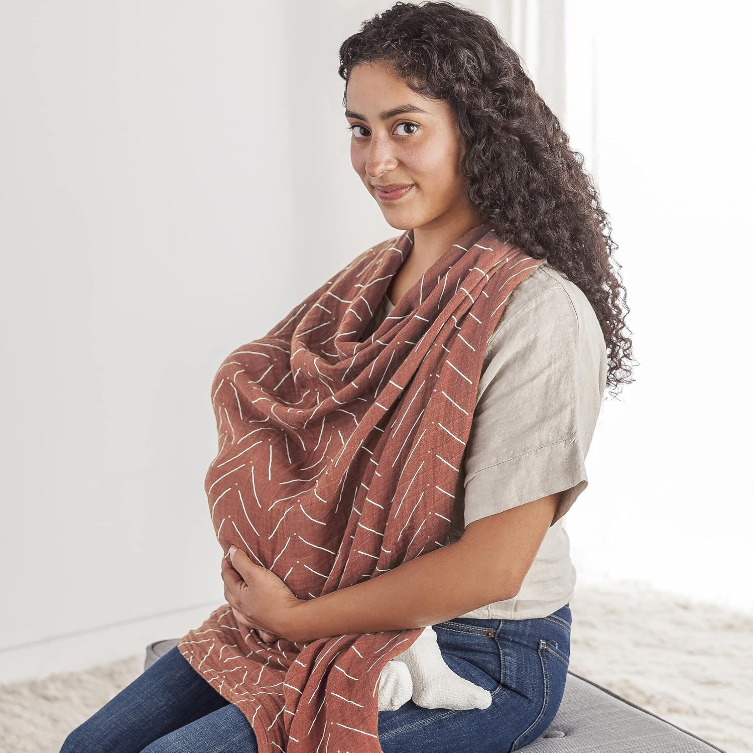 Breastfeeding Boss Mudcloth
