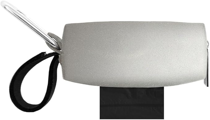REFLECTIVE GREY DUFFLE