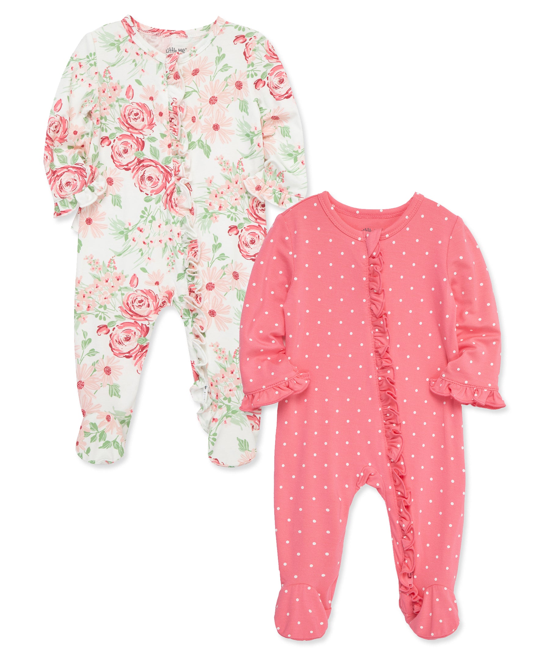 Lush Floral 2pk Footies