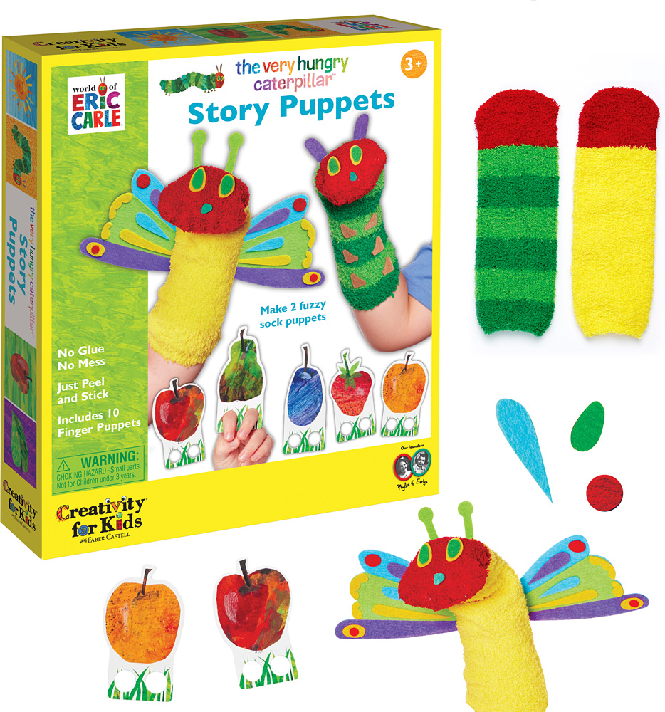 Hungry Catepillar Story Puppets