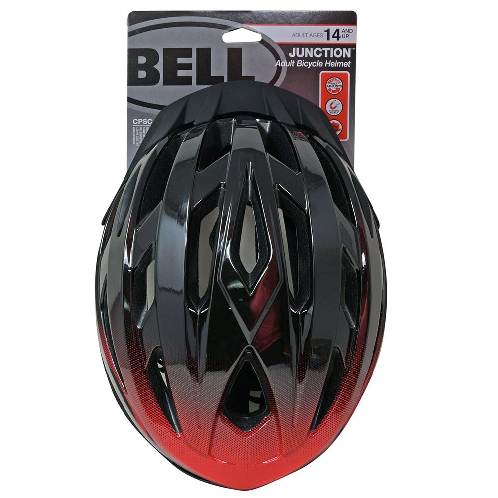 Black & Red Bicycle Helmet 14+