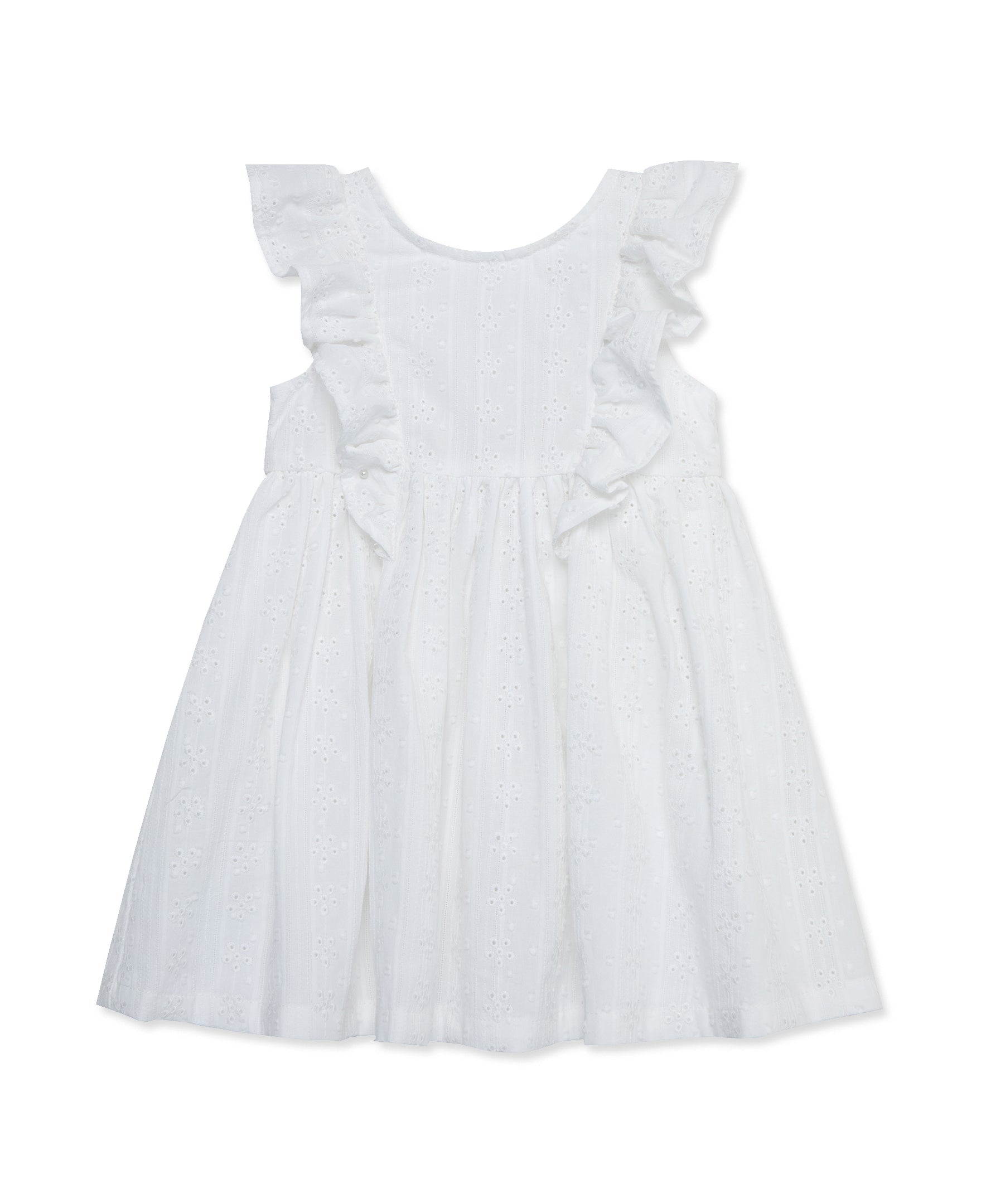 White Embroidered Sundress