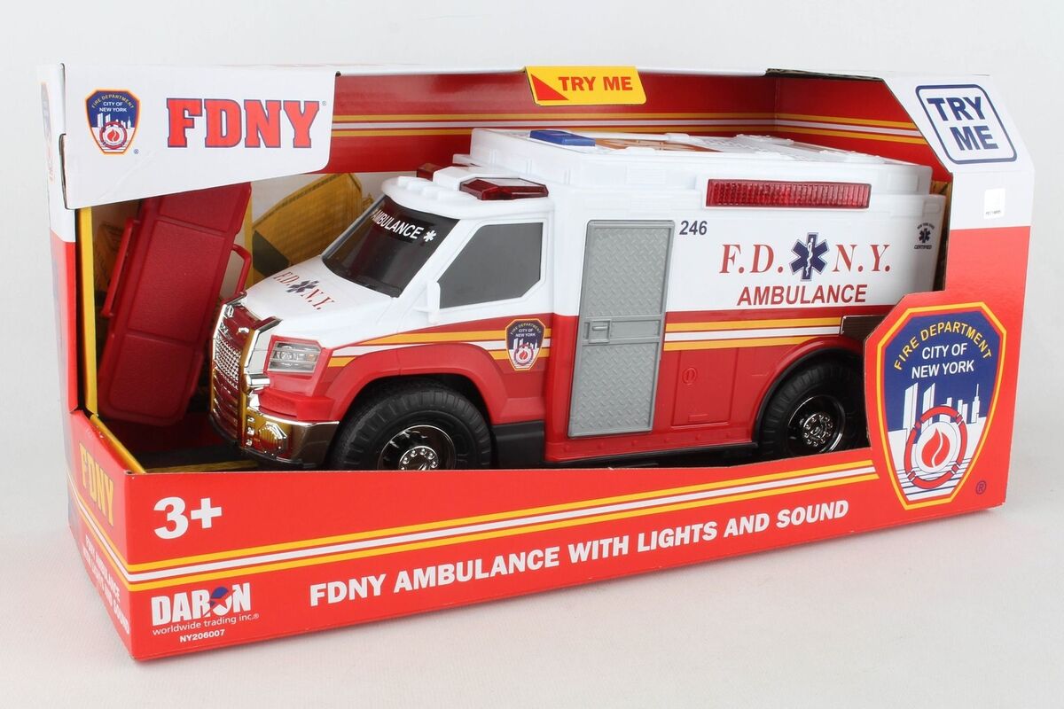 FDNY AMBULANCE W/LIGHTS