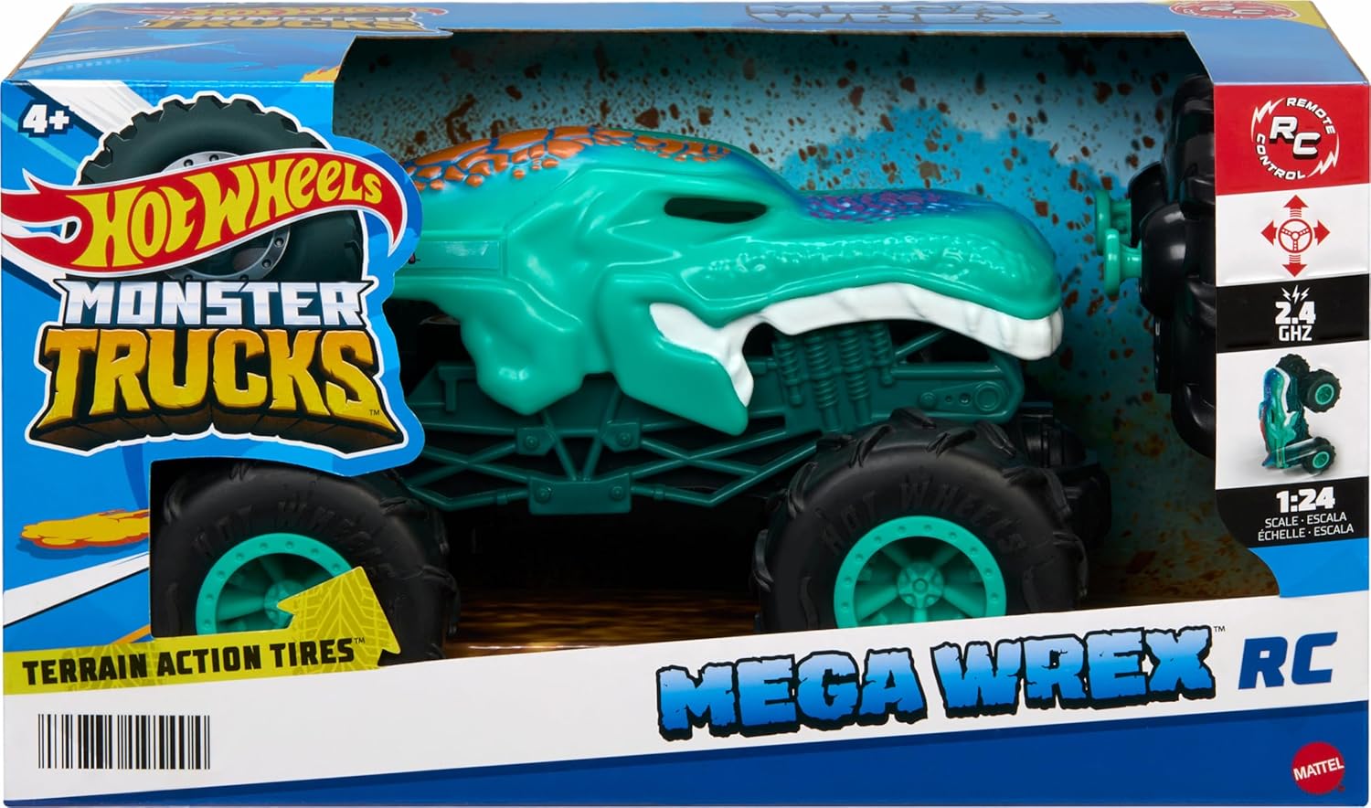 HW R/C MT 1:24 Mega W Rex C