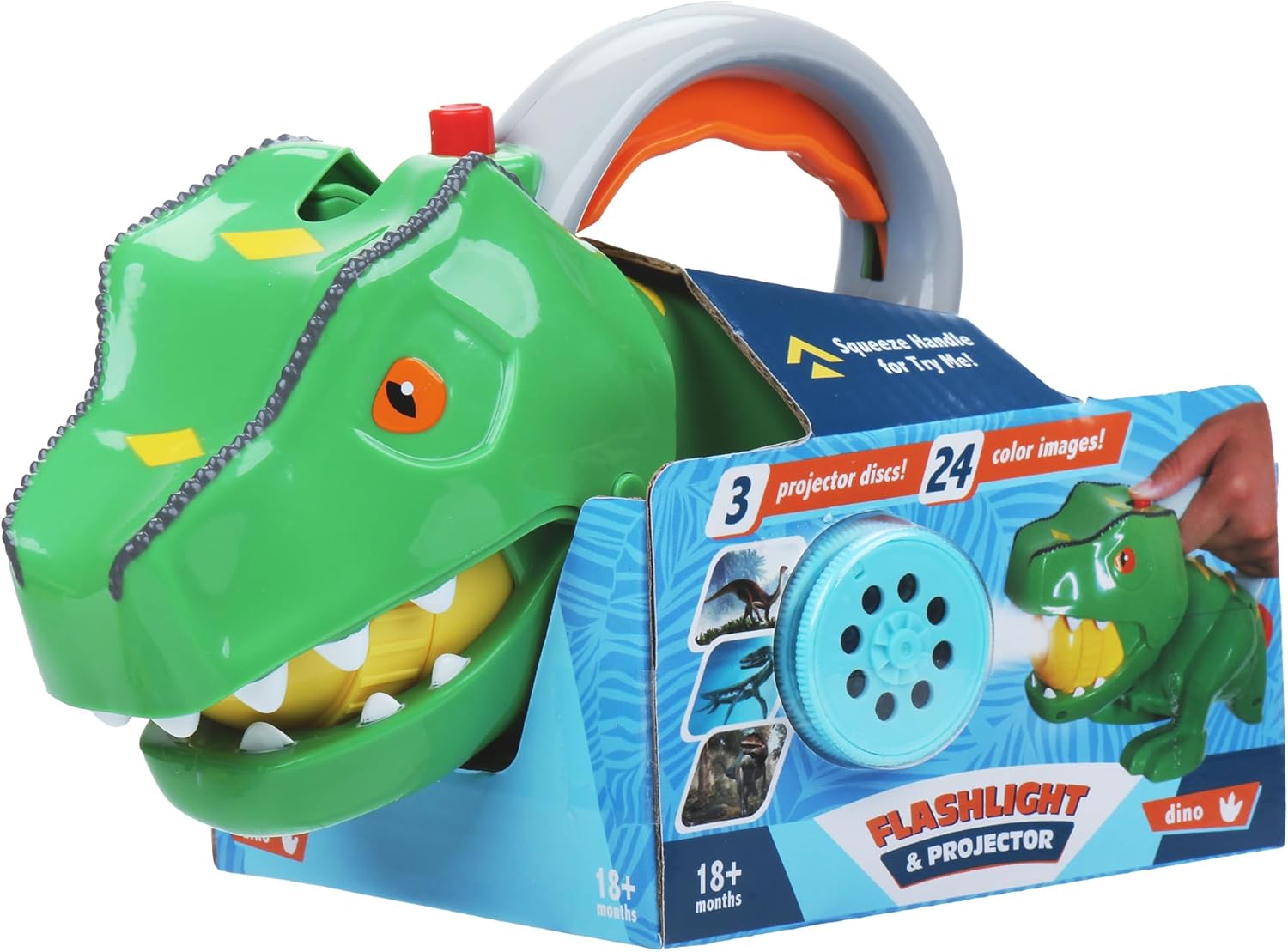 Flashlight & Projector - Dino
