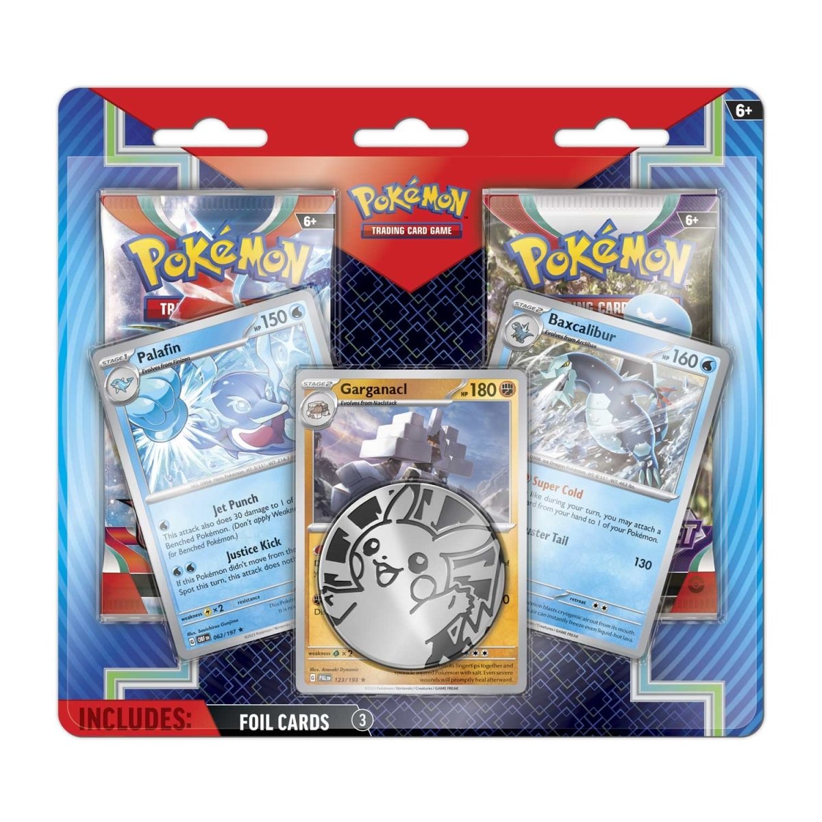 TCG Palafin,Garganacl,Baxcalibur