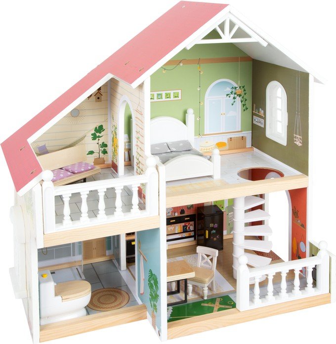 DOLLHOUSE WITH ROOF TERRACE